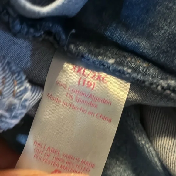 Denim Skinny Leg Overalls - Picture 6 of 6